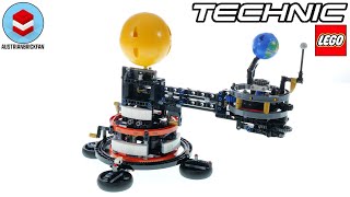 LEGO Technic 2024 – Planet Earth and Moon in Orbit – LEGO 42179 Speed Build Review [upl. by Leoline]