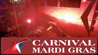 Thrilling Center Stage Show On The Carnival Mardi Gras [upl. by Nnaeirb614]