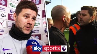 Pochettino fumes at Mike Dean after Spurs defeat  Burnley 21 Tottenham [upl. by Tjon]