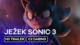 Ježek Sonic 3 Sonic the Hedgehog 3 CZ Dabing HD Trailer 2024 [upl. by Tomlinson]