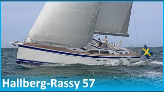 HallbergRassy 57 – Grand performance cruiser superyacht sailing ship de luxe – state of the art [upl. by Eduino]