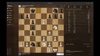 Chess Game 239  Queens Pawn Opening Chigorin Variation Shaviliuk Gambit [upl. by Alten394]