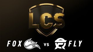 FOX vs FLY  Week 7 Day 2  LCS Spring Split  Echo Fox vs FlyQuest 2019 [upl. by Jadda]