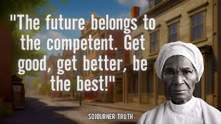 Be Best Sojourner Truth on Competence amp Future [upl. by Meibers]