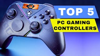 Top 5 Best PC Gaming Controller 2024 Review  All Budget PC Controllers On Amazon  Wireless amp Wired [upl. by Naasah223]