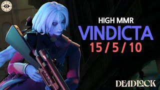 Vindicta  DeadlockValve High MMR Gameplay [upl. by Nahn285]