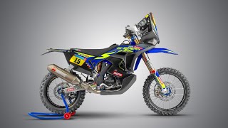 Sherco 450 SEF Rally 2022 Exterior Interior [upl. by Wallack]