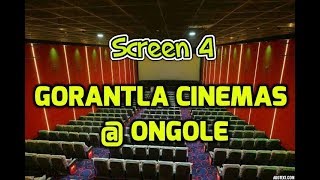 Gorantla Cinemas Screen  4 Inside  Gorantla Multiplex Ongole [upl. by Ardnassak]