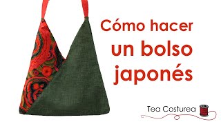 Cómo hacer un bolso japonés ▷ PATRON GRATIS ❤️️ [upl. by Eusebio]