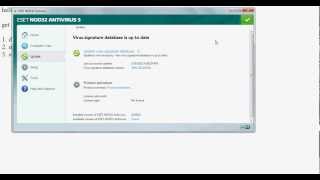 ESET NOD 32 antivirus v5 x 86 full with crack [upl. by Ethben122]