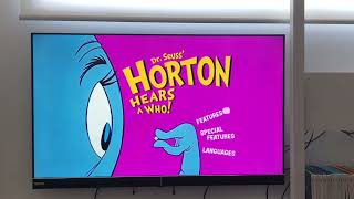 Opening to Horton Hears a Who 1970 DVD [upl. by Llerred]