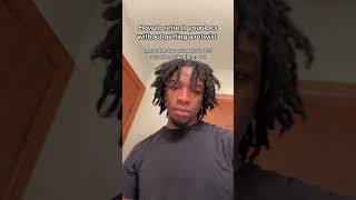 How to refresh your locs without a retwist starterloc dreads locs locjourney hairmaintenance [upl. by Nawrocki]