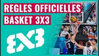 RÈGLES OFFICIELLES BASKET 3 CONTRE 3 🏀 3X3 [upl. by Ahtaela]