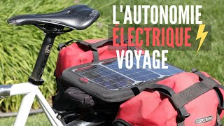 Comment être autonome en énérgie lors dun voyage à vélo [upl. by Ahtebbat]