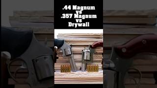 44 Magnum vs 357 Magnum vs Drywall [upl. by Valeria284]