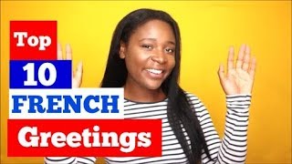 French greetings for beginners [upl. by Holly]