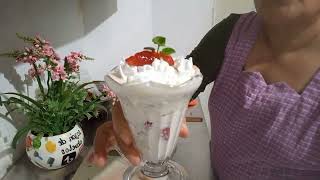 como hacer Fresas con crema a mi estilo [upl. by Notsle465]