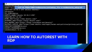 Learn How to Autorest with RDP  Refinitiv Developers [upl. by Guibert]