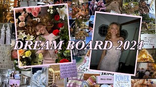 make my dream board with me ♡ 2024 [upl. by Karlin]