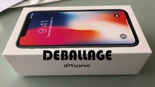 iPhone X  Déballage  Premier aperçu [upl. by Durno631]