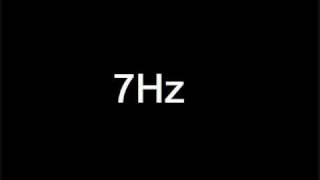 7Hz sound test [upl. by Anrehs]