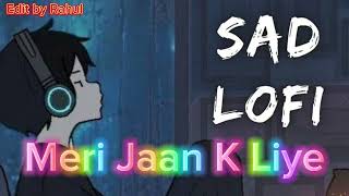 Todi Jagah  Lofi Sad Song ❤️ Ritesh D Sidhart M Tera S Arijit Singh  Tanishk Bagchi [upl. by Obara]