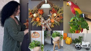 DIYs Para Decorar La Entrada De La Casa En Otoño Y También Tour Por Mi Casa sandybella [upl. by Niowtna423]