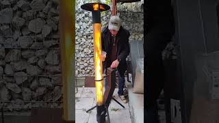 man pellet pellets pelletburner top home homemade [upl. by Trebo]