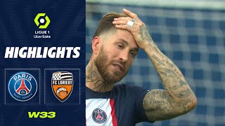 PARIS SAINTGERMAIN  FC LORIENT 1  3  Highlights  PSG  FCL  20222023 [upl. by Marty222]