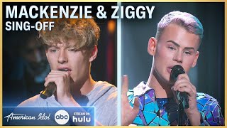 Sing Off Ziggy amp Mackenzie Sol Fight For Their Spot In The Top 24  American Idol 2024 [upl. by Enelhtak]