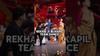 Rekha ji dance with Kapil team on thegreatindiankapilshow kapilsharma rekha bollywood tgiks [upl. by Buschi265]