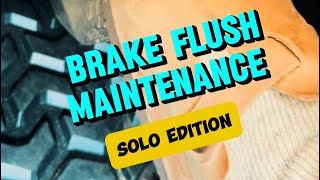 Solo One Person Brake Bleeding Fluid Flush Jeep Wrangler JL Car Brake Maintenance No Helper Needed [upl. by Dnomsaj]