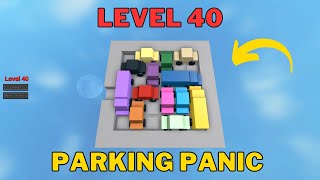 How To Solve Parking Panic Level 40  Roblox [upl. by Callery206]