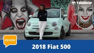 Fiat 500 2018 Review  YallaMotorcom [upl. by Lefton]