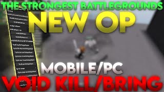 NEW OP The Strongest Battleground BEST FREE Script  VOID KILL Work on MobilePc  PASTEBIN [upl. by Franciska]