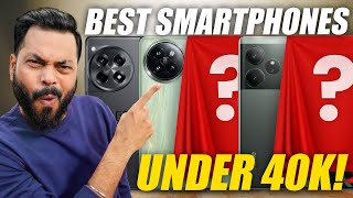 Top 5 Best Smartphones Under ₹40000 Budget ⚡ July 2024 [upl. by Aikit]