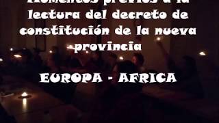 Decreto Provincia Europa Africa RR Adoratrices [upl. by Lahcar]