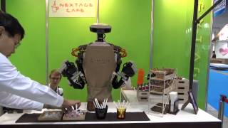 JAPAN ROBOT WEEK 2014 ⑭ パートナーロボット NEXTAGE [upl. by Schecter158]