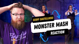 Reaction to Geoff Castellucci  Monster Mash  Metal Guy Reacts [upl. by Eimmak]