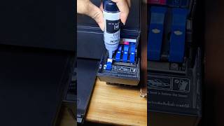 How to refilling Ink tank printer  Ink refilling process in Epson L series printer printershorts [upl. by Lunette]