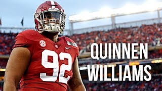 Quinnen Williams  quotThe BEST Defensive Linemanquot  Alabama Career Highlights  2017 2019 [upl. by Burrill]