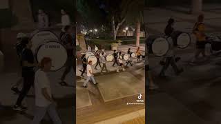 uscband drum section TON of respect for them Traning morning afternoon amp night fighton✌️ [upl. by Fae]