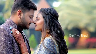 engagement couple Song 2023  Fenil  Jinal  Shubh Studio Surat [upl. by Limoli]