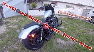 Vance and Hines upsweep 2 into 1 sound demo and overview [upl. by Jar]