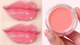 HOW TO MAKE LIP BALM AT HOME IN EASY WAY Make Your Own Lip Balm for Soft Pink Lips  Lip balm [upl. by Ynnaj443]