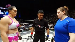 Gabi Garcia Brazil vs Oxana Gagloeva Russia  MMA fight HD [upl. by Eisnyl]