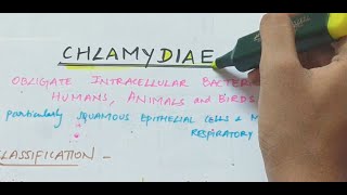 Chlamydiae  Microbiology  Handwritten notes [upl. by Refinnej999]