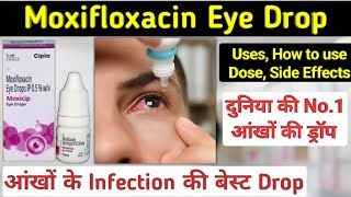 Moxifloxacin eye drops ip  Moxifloxacin eye drops  moxifloxacin eye drops ip 05 wv [upl. by Aikmat]