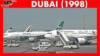 DXB DUBAI Int Airport 20 YEARS AGO 1998 [upl. by Urias]