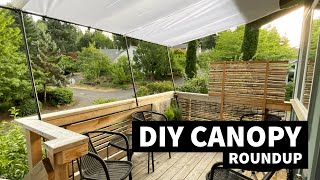 10 Inspiring DIY Canopies amp Sunshades [upl. by Lucius]